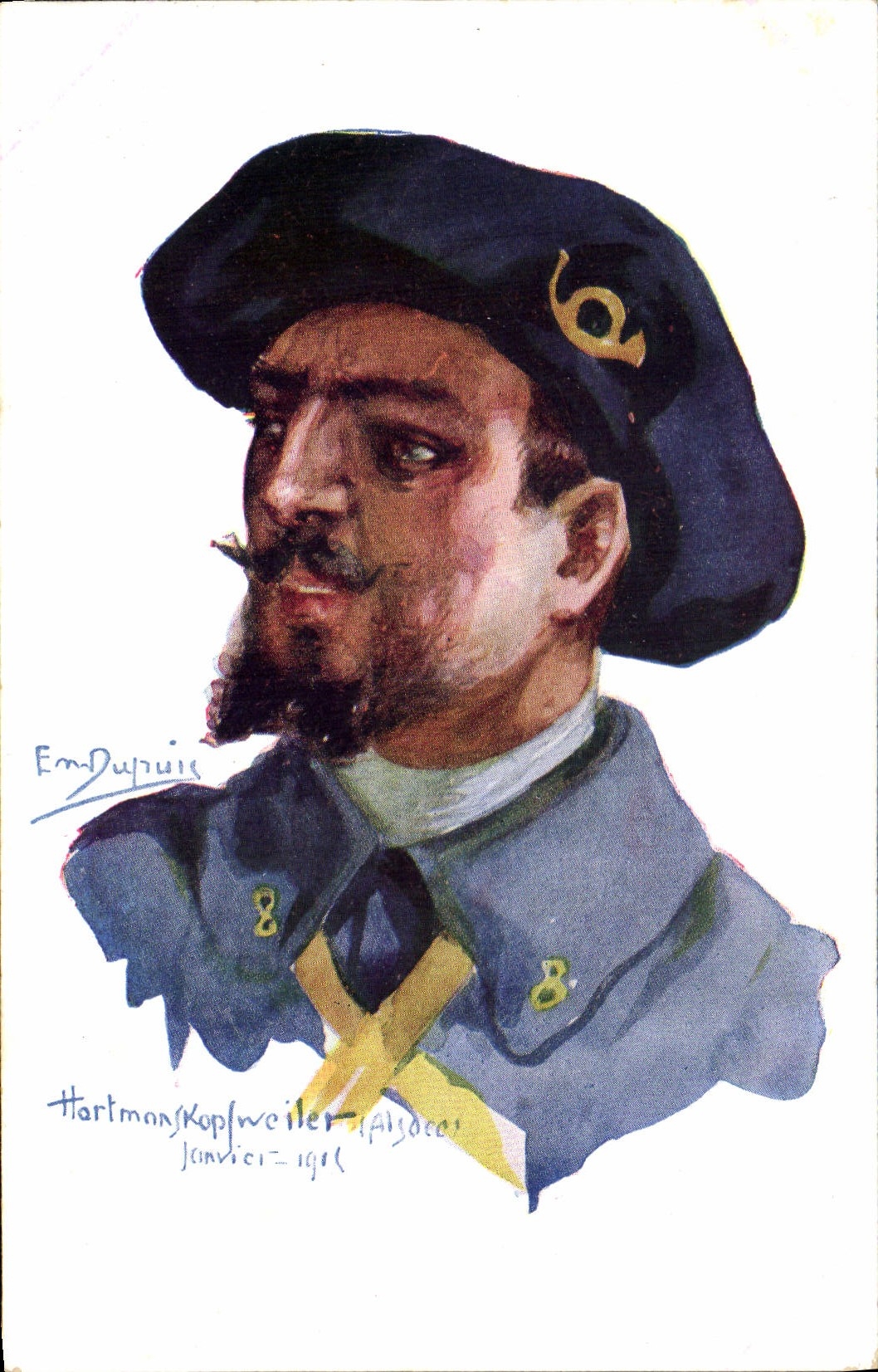 CPA Fantaisie Illustrateur Dupuis Militaria 