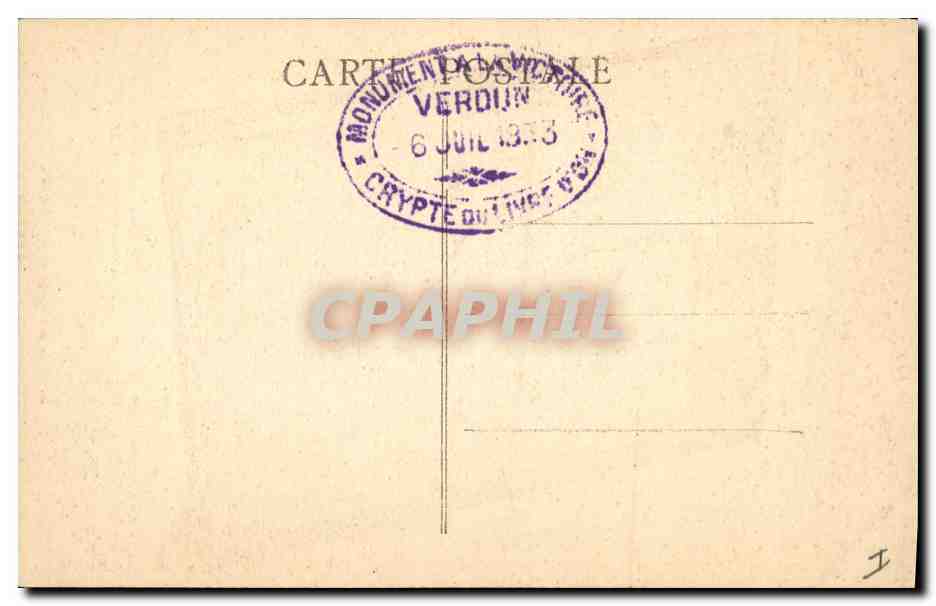 Livre d'Or des Soldats de Verdun — œuvre du maître relieur Kieffer, ferronnerie de Brandt — déposé dans la Crypte du Monument 'À la Victoire de Verdun' — CHESNAY, Architecte — Édité par la Commission du Livre d'Or — Repr. interd. — Verso