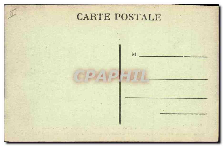 CPA Cluny Ecole des Arts et Metiers Balcon du 1er etage Fer forge Jean Julien — Verso