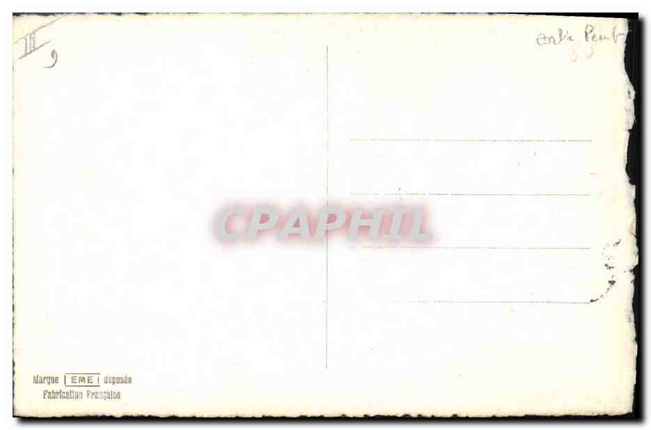 Scène hivernale avec oiseaux — Carte de vœux de Noël — Éditeur : André Poub — N° 16 — Back