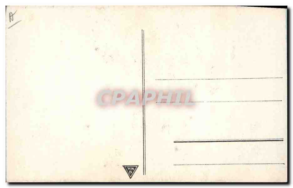 Lac sous la lune — cygnes — édition CPAPHIL n° 1944 B — Verso