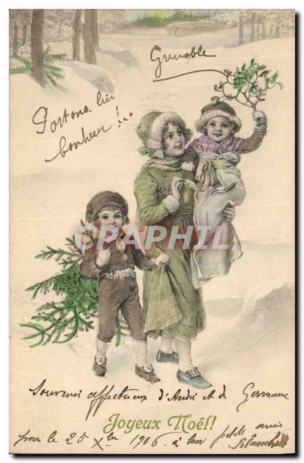 CPA Fantaisie Enfants Paques 