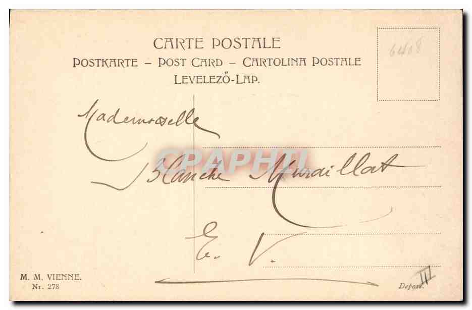 CPA Fantaisie Enfants Paques  — Rückseite