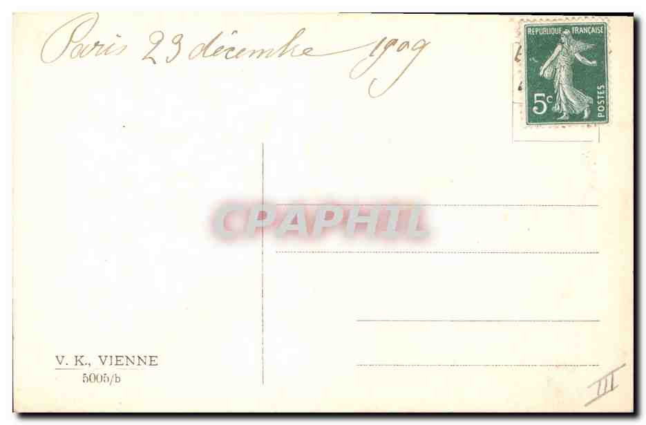 CPA Fantaisie Enfant  — Rückseite