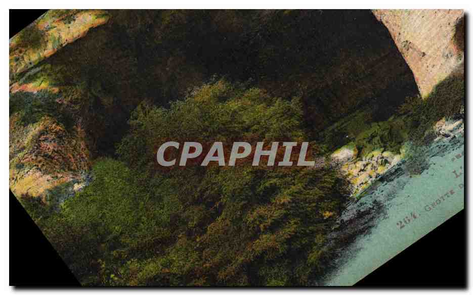 CPA Grotte de Mas d'Azil Entree Ariege Grottes 