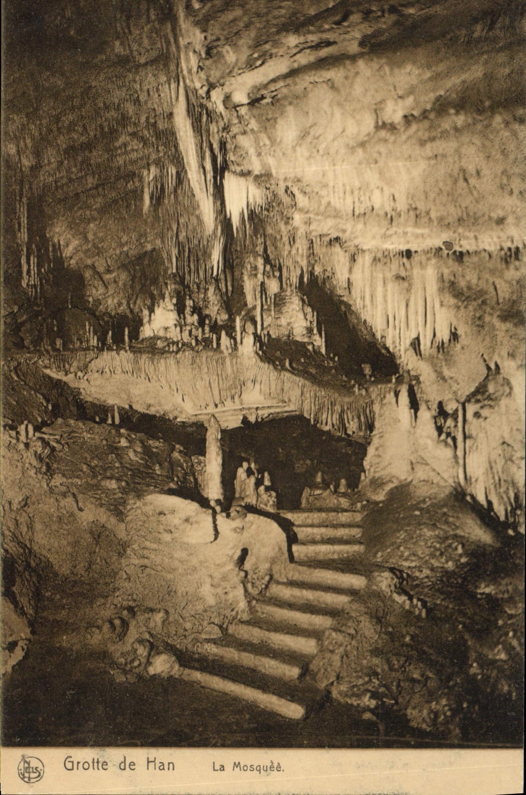 Grotte de Han — La Mosquée — NELS, Bruxelles - Recto