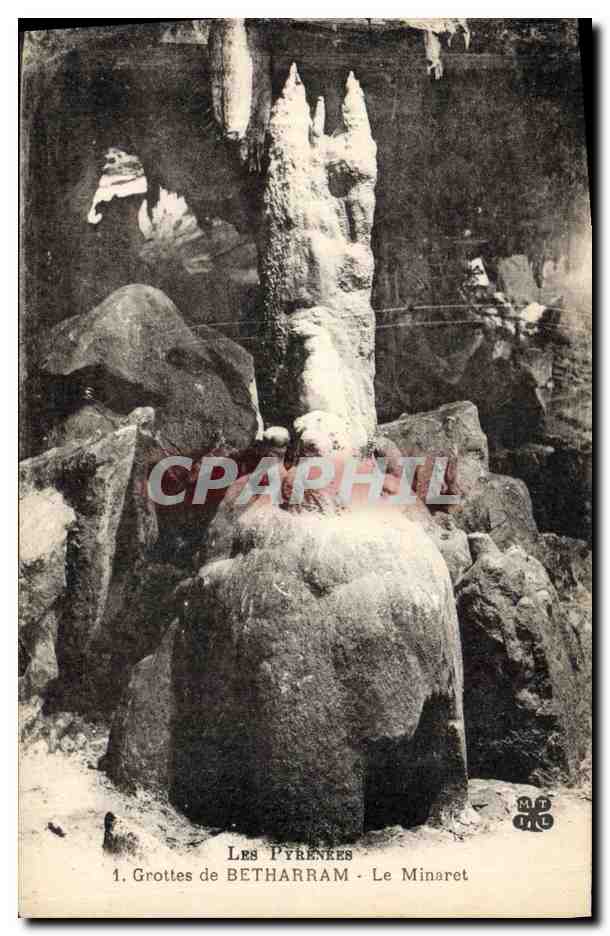 Les Pyrénées - Grottes de BETHARRAM - Le Minaret