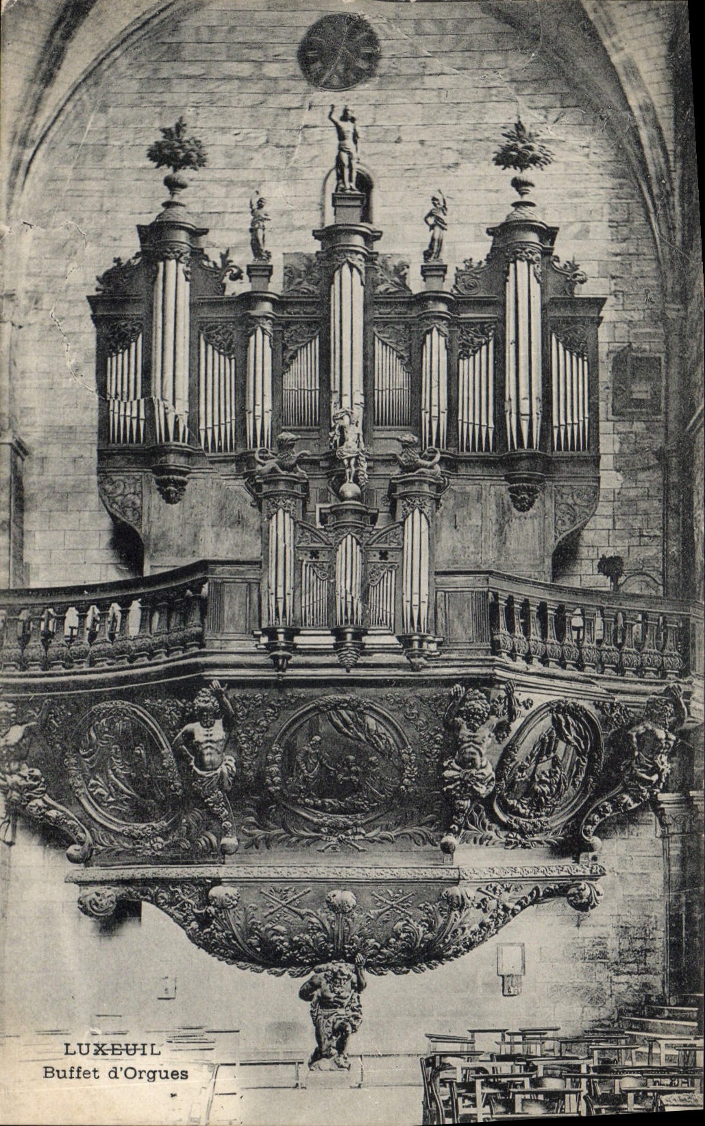 LUXEUIL - Buffet d'Orgues — éditeur non visible, n° de série non visible