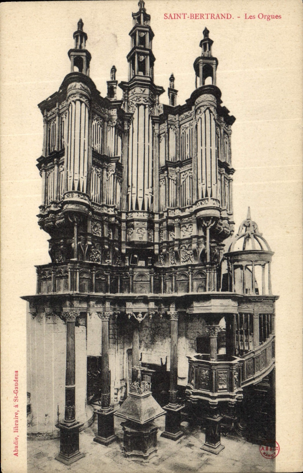 Saint-Bertrand - Les Orgues — Abbatie, à St-Gaudens
