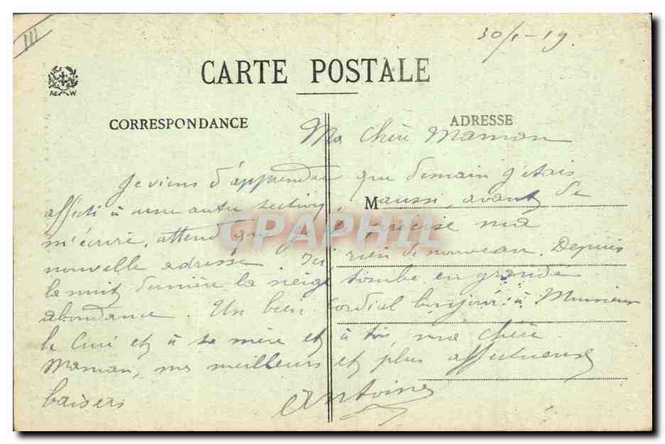 Thann (Haut-Rhin) — Les Grandes Orgues de la Cathédrale Saint-Dié — Ad. Welch, N° 11222 — Reverso