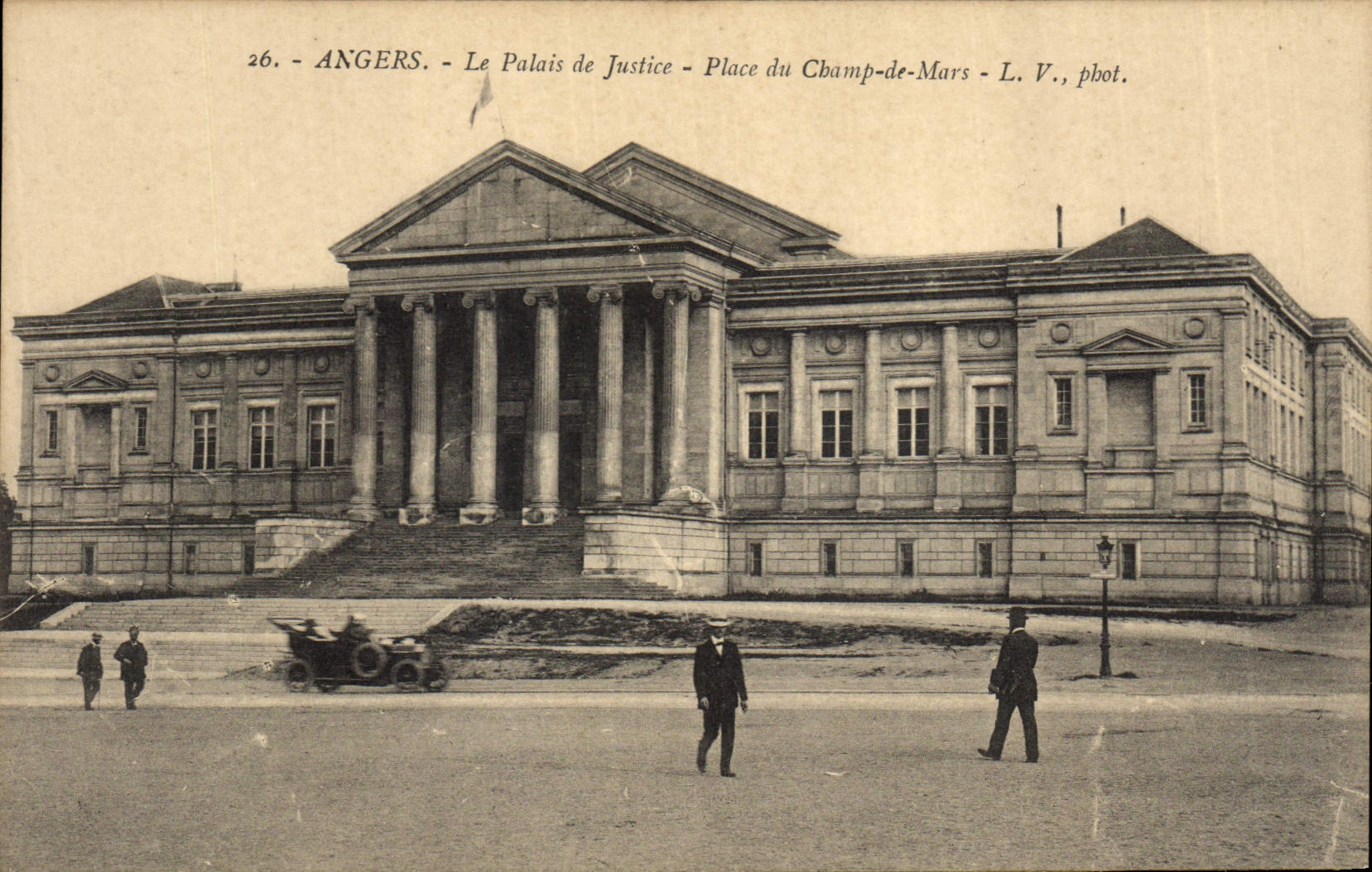 CPA Angers Le palais de justice Place du Champ de Mars 