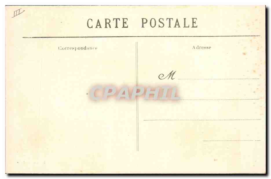 CPA Alencon Le chateau des Ducs d'Alencon et le palais de justice  — Verso