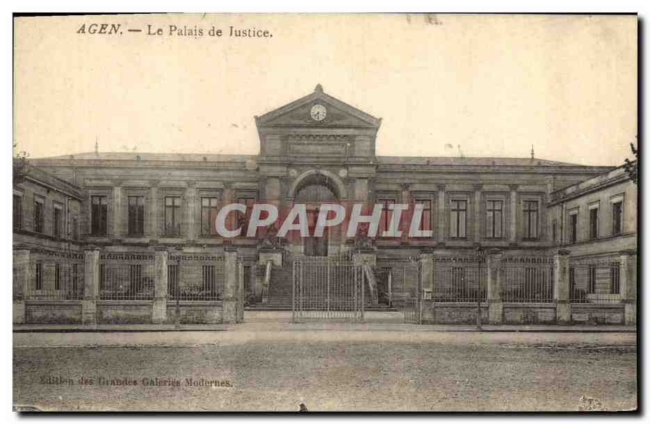 CPA Agen Le Palais de Justice 
