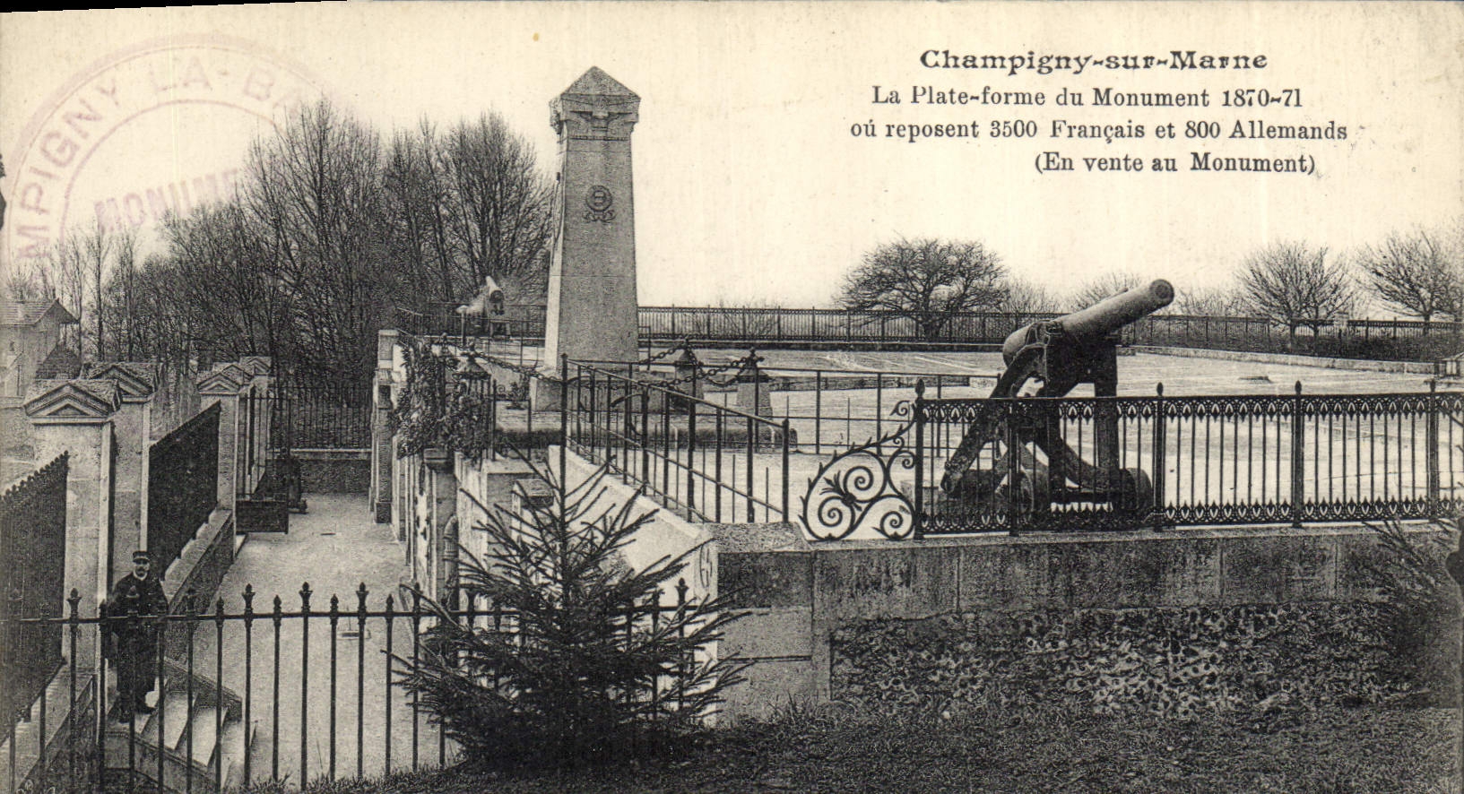 Champigny-sur-Marne — Monument aux morts 1870-71 — Publisher unknown