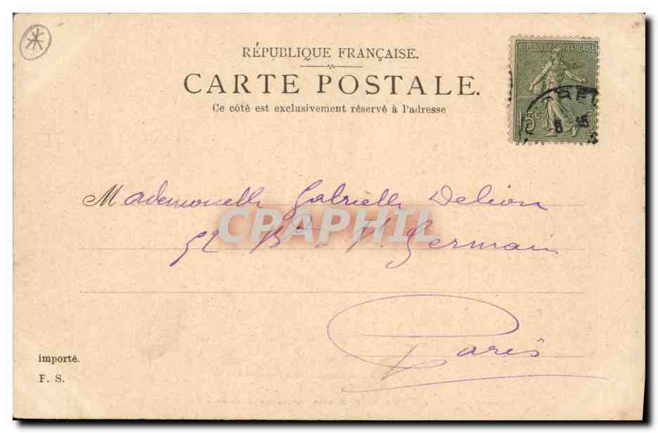 Monument de la Défense de Paris 1870-71 — Rond-point de la Concorde — éditeur non identifié — Verso