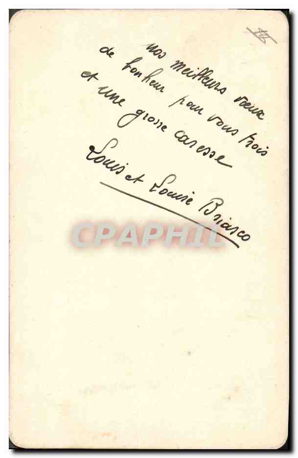 CPA Fantaisie Toilee  — Rückseite
