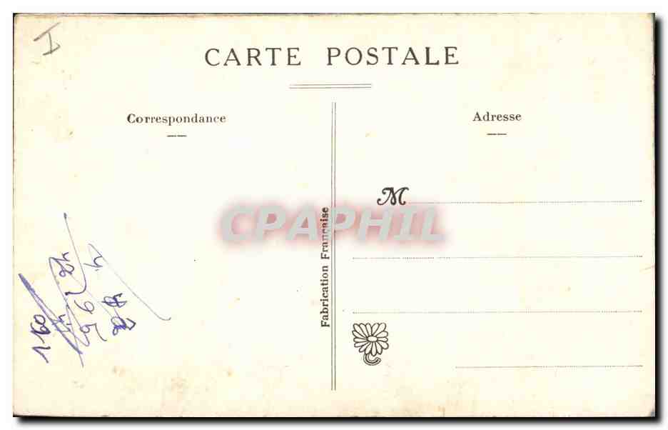 CPA Fantaisie Toilee  — Verso