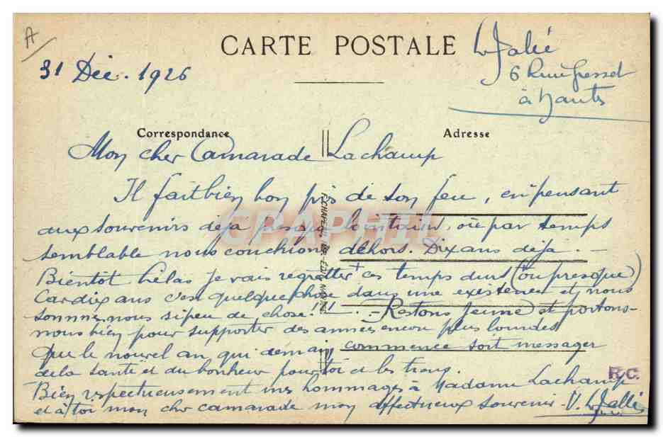 CPA Folklore Batz Les Paludiers  — Verso