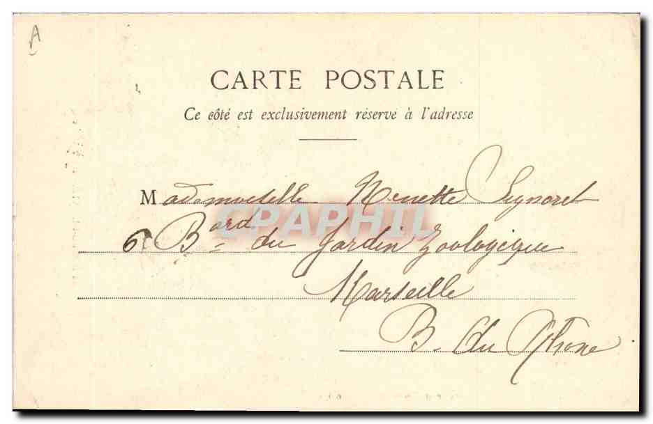 CPA Folklore Au Bourg de Batz Doux avenir — Verso