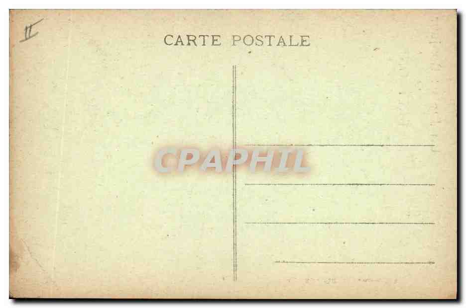 CPA Folklore Enfants Bretagne — Verso