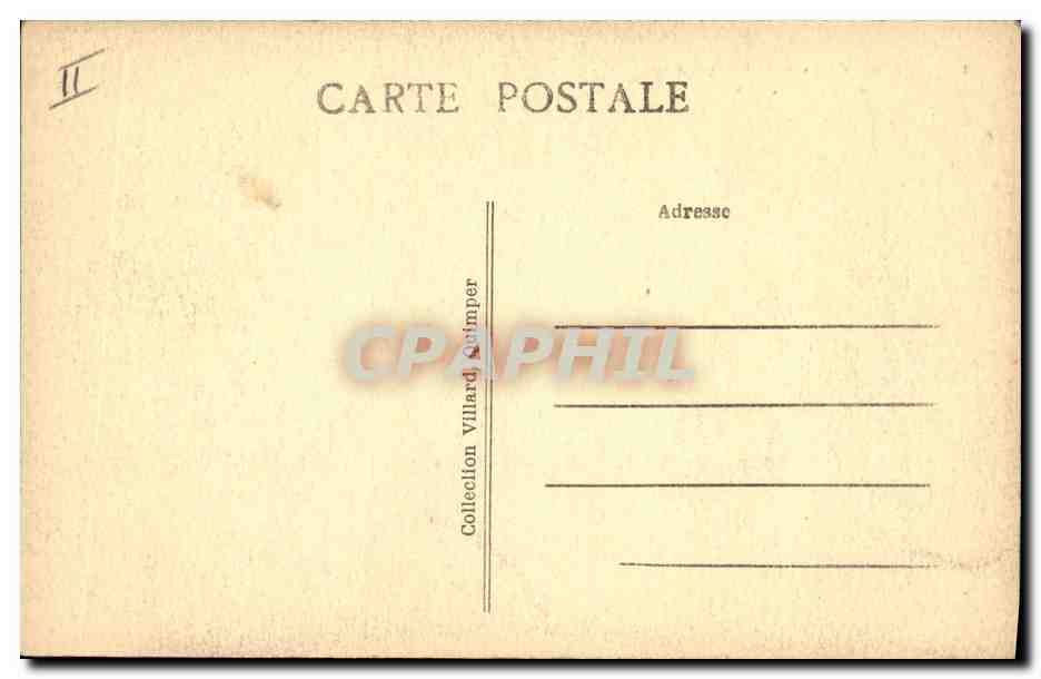 CPA Folklore Costumes d'enfants de Pont L'Abbe et de Pluguffon — Verso