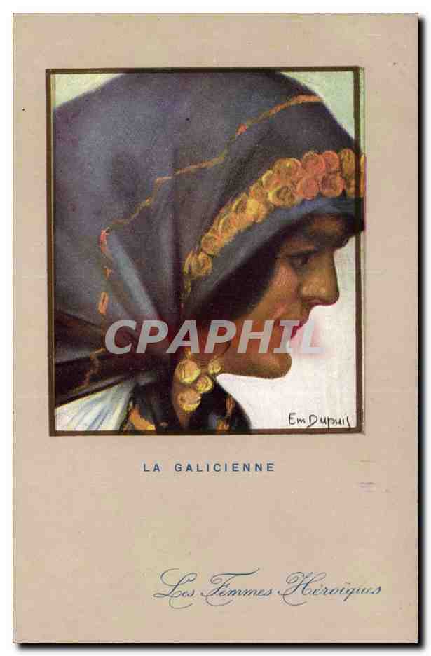CPA Fantaisie Illustrateur Dupuis Militaria La Galicienne Galicie