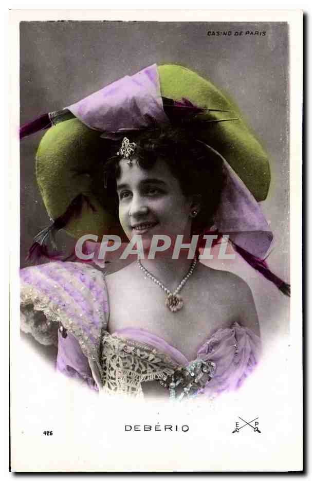 Femme en costume de scène — Casino de Paris — Débérió, n° 426
