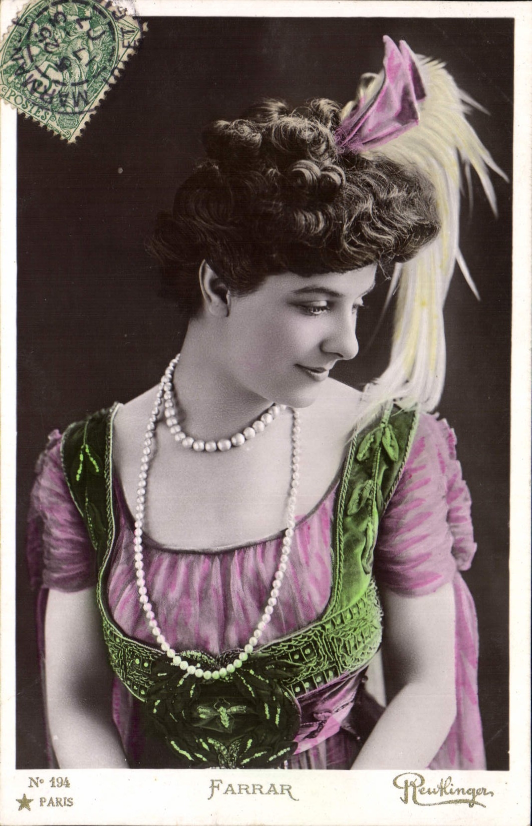 CPA Bijoux Femme Farrar