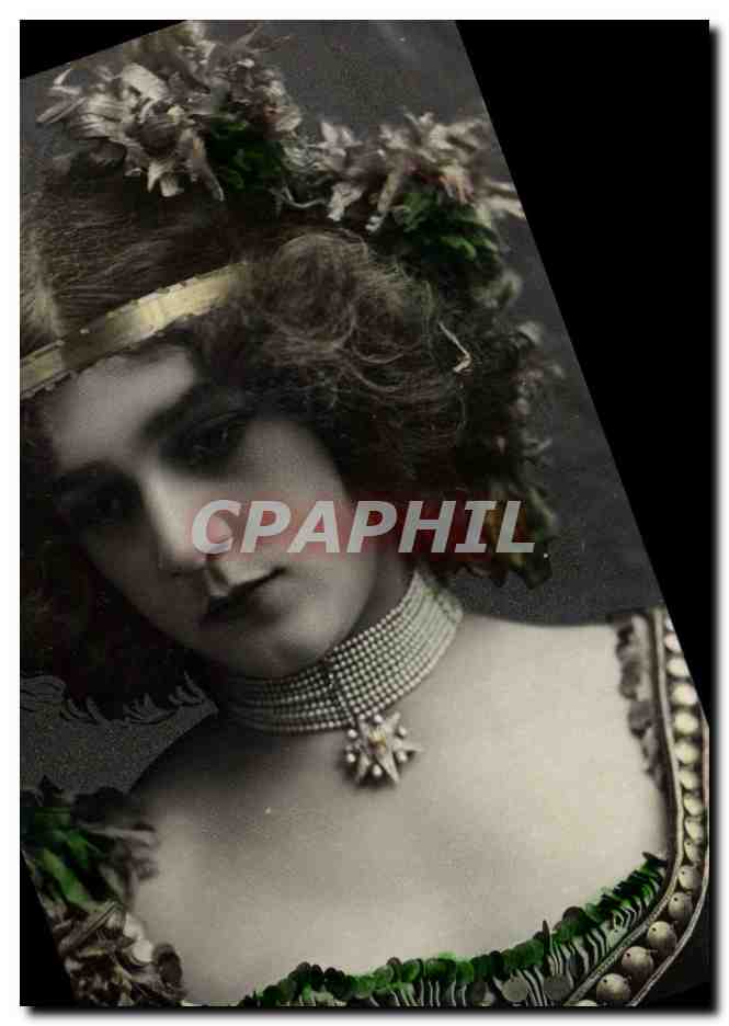 CPA Bijoux Femme