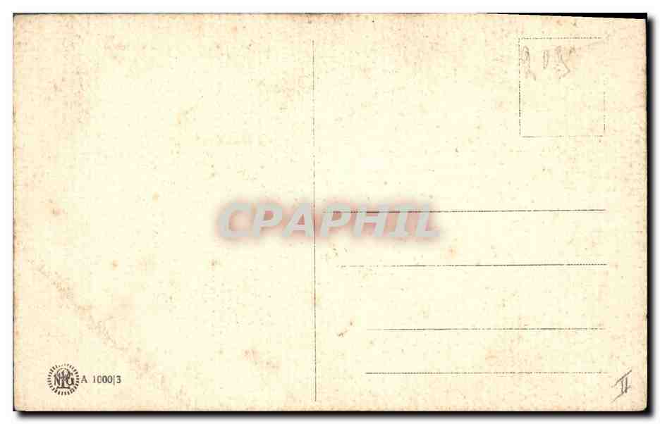 CPA Fantaisie Femme  — Verso