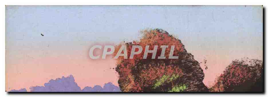 CPA Fantaisie (dessin a la main) Paysage