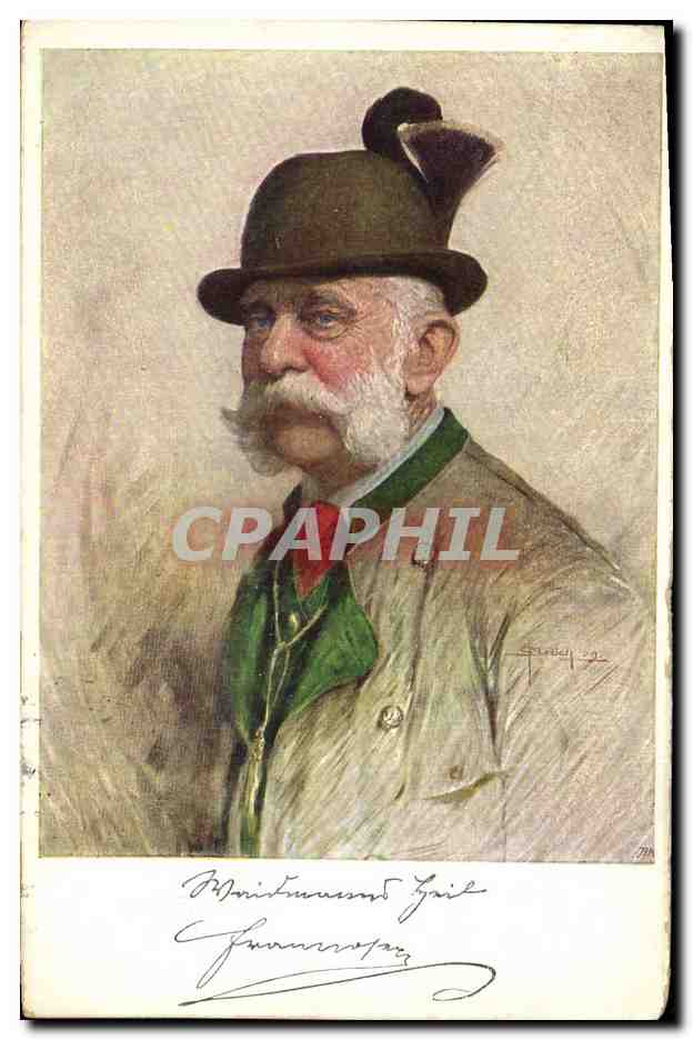 CPA Fantaisie Homme 