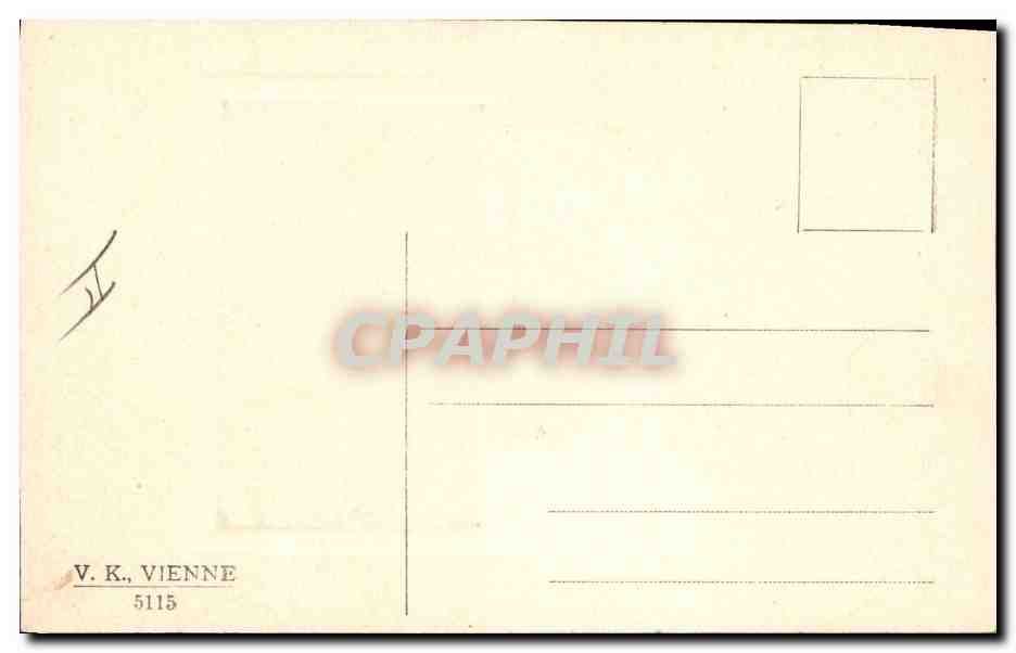 CPA Fantaisie Noel  — Rückseite