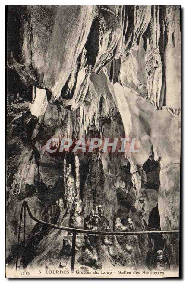 Lourdes - Grottes du Loup - Salles des Statuettes