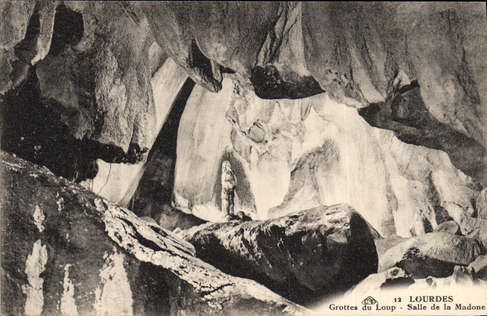 Grottes du Loup - Salle de la Madone - Lourdes