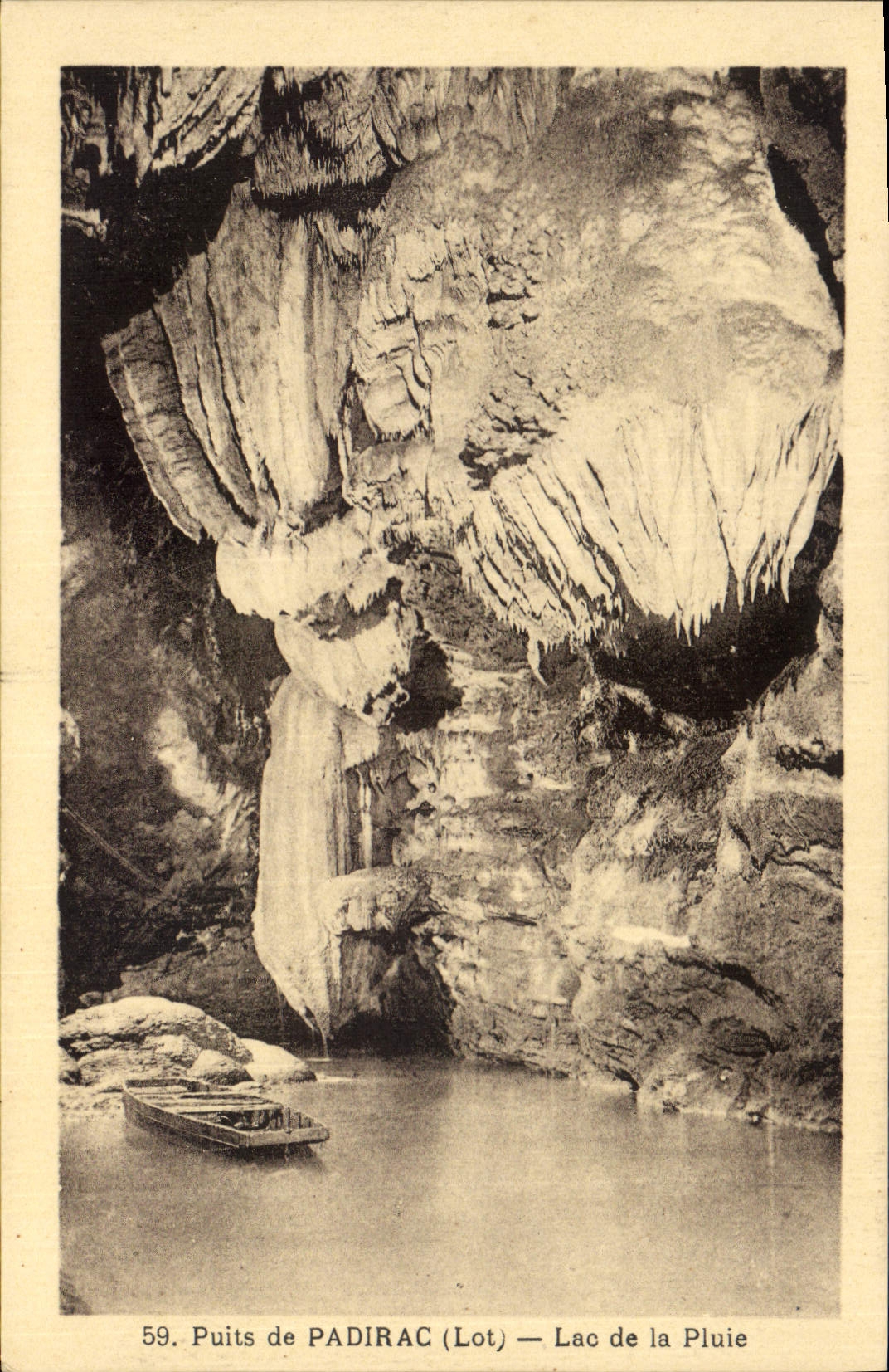 Puits de PADIRAC (Lot) — Lac de la Pluie — Éditeur du Petit Paris, n°59