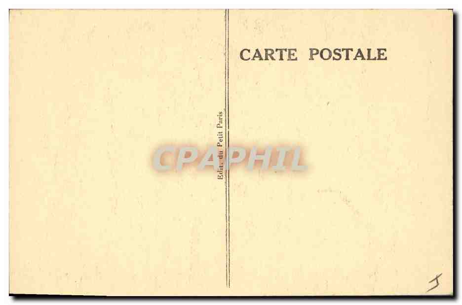 Puits de PADIRAC (Lot) — Lac de la Pluie — Éditeur du Petit Paris, n°59 — Rückseite