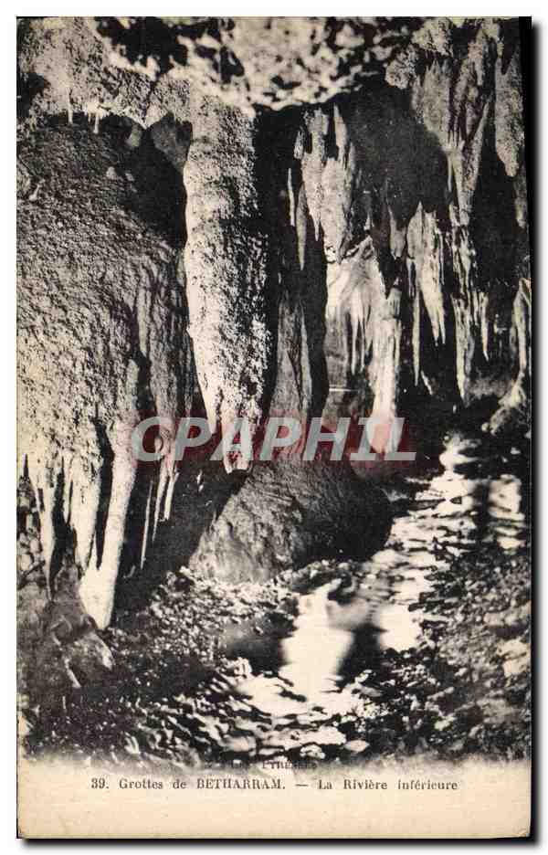 Grottes de BETTIARRAM — La Rivière inférieure — Éditions L'Indépendant, n°39