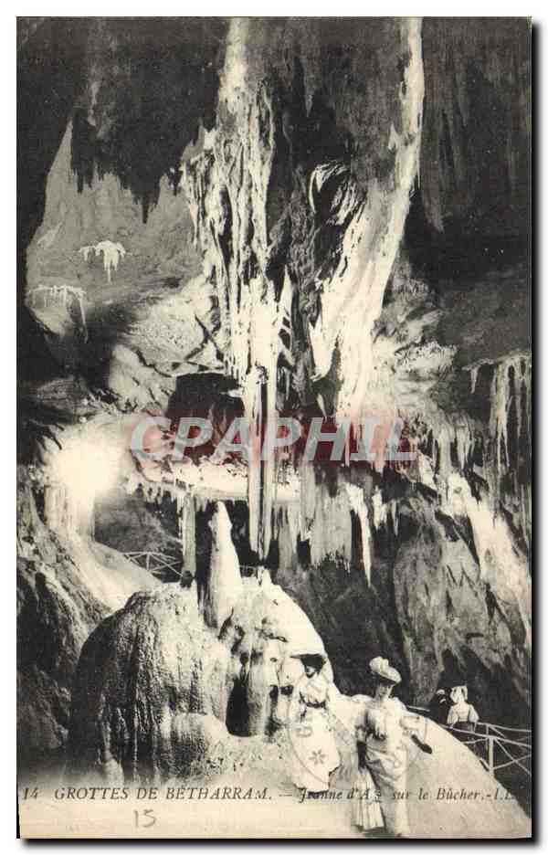 CPA Grotte Grottes de Betharram Jeanne d'Arc sur le bucher