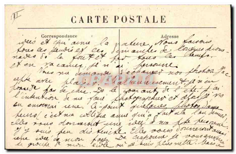 CPA Orgue Eglise abbatiale de la Chaise Dieu Les cariatides du buffet d'orgues  — Rückseite