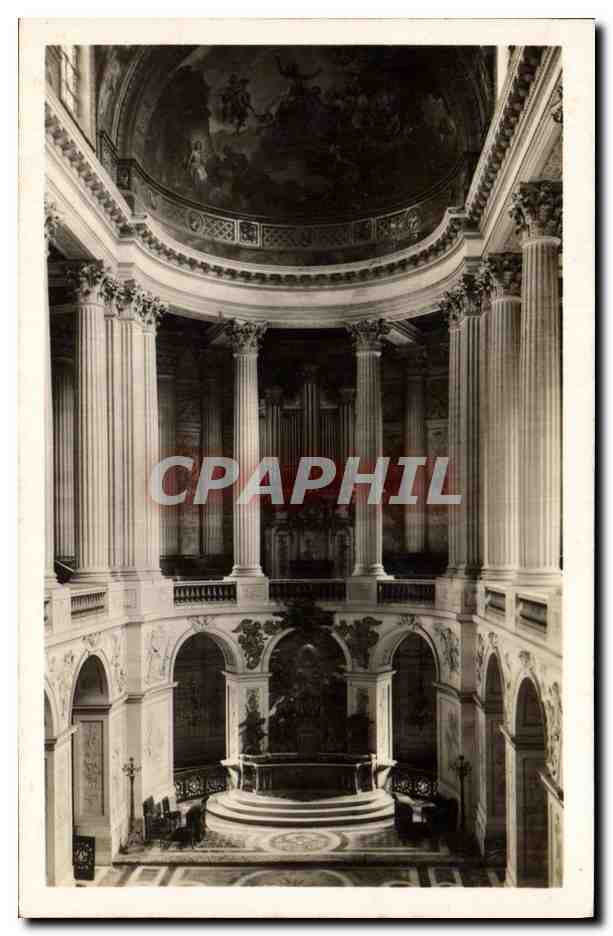 CPA Orgue Versailles Le palais Interieur de la chapelle