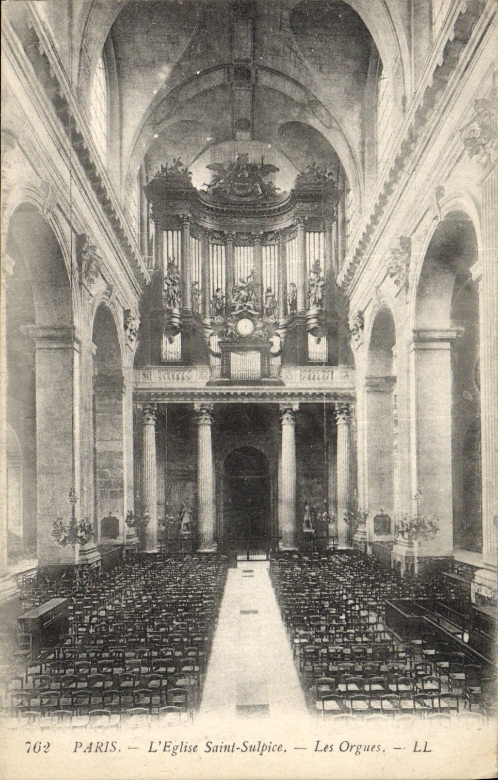 CPA Orgue Paris Eglise Saint Sulpice Les orgues