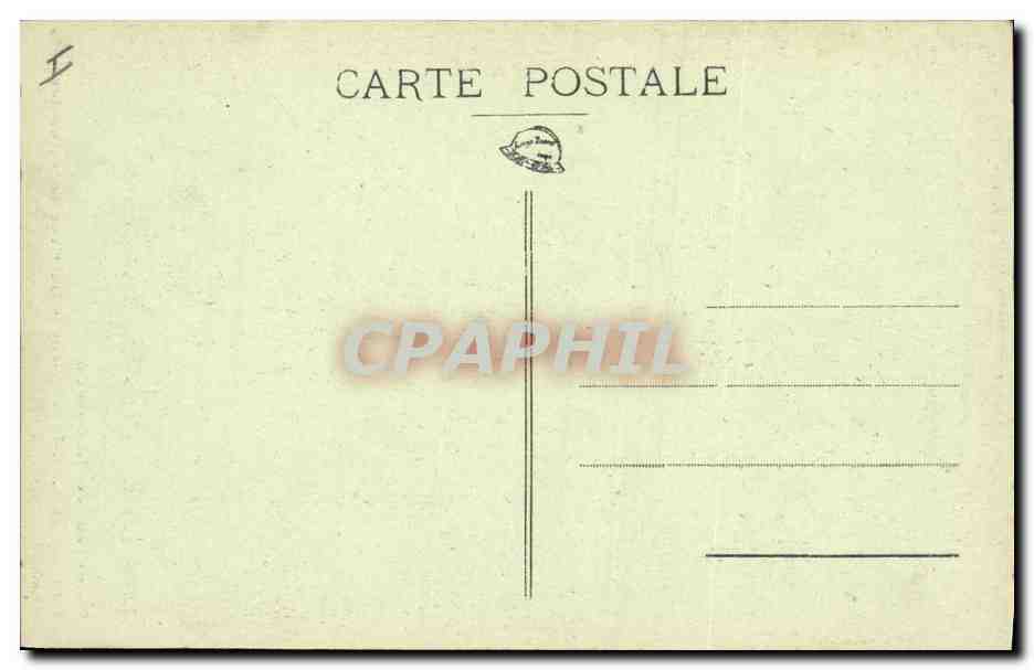 CPA Orgue Pelerinage de Nd de la Salette Interieur de la basilique — Rückseite