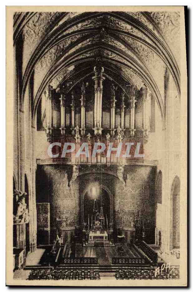 CPA Orgue Albi Cathedrale Ste Cecile Les orgues 