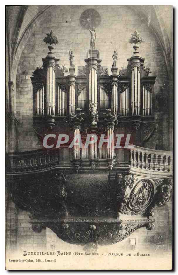 CPA Orgue Luxeuil les Bains L'orgue de l'eglise