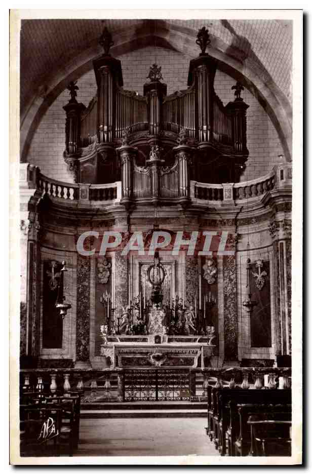 CPA Orgue Saint Pons de Thomieres La cathedrale Le choeur