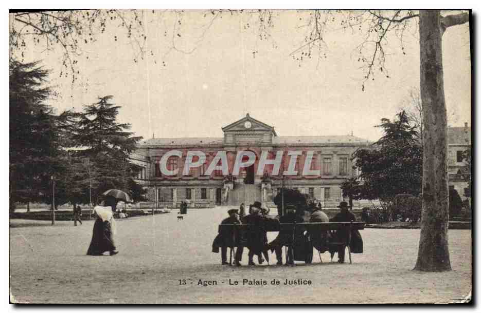 CPA Palais de Justice Agen