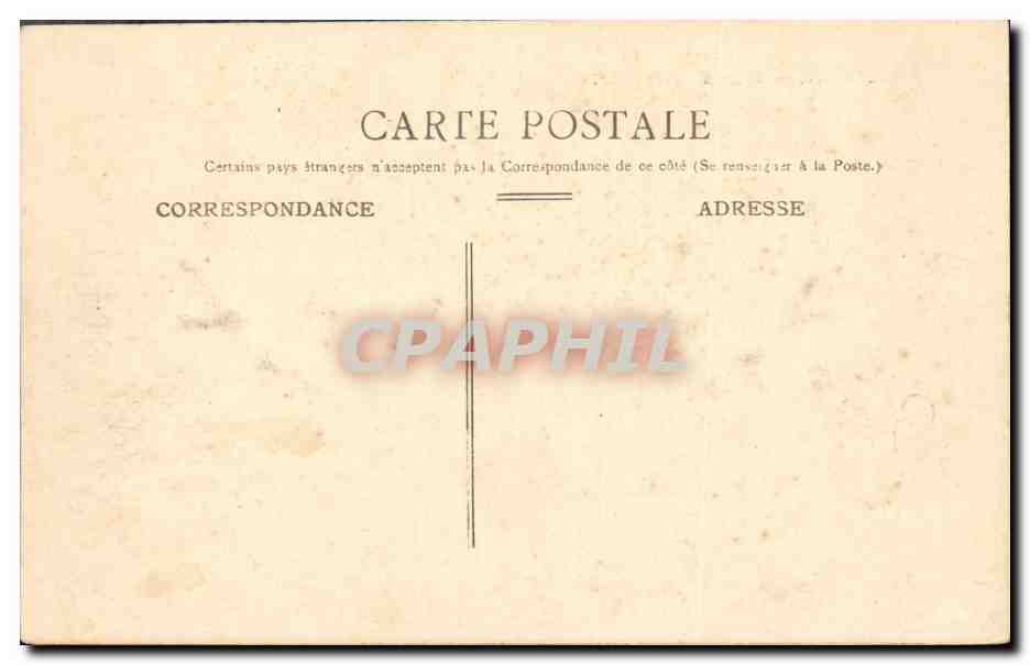 CPA Palais de Justice Agen — Verso