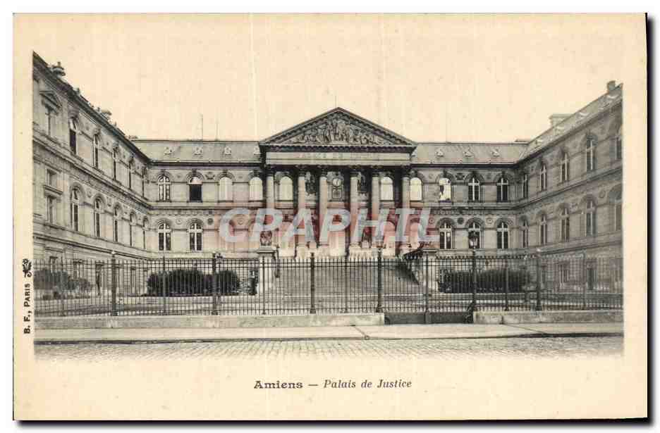 CPA Palais de Justice Amiens