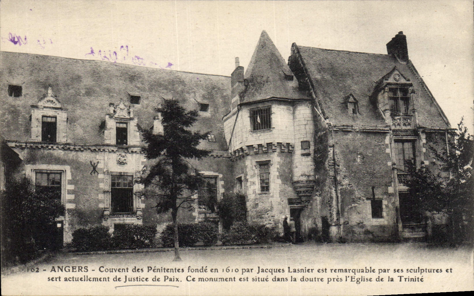 CPA Palais de Justice Angers Couvent des Penitents